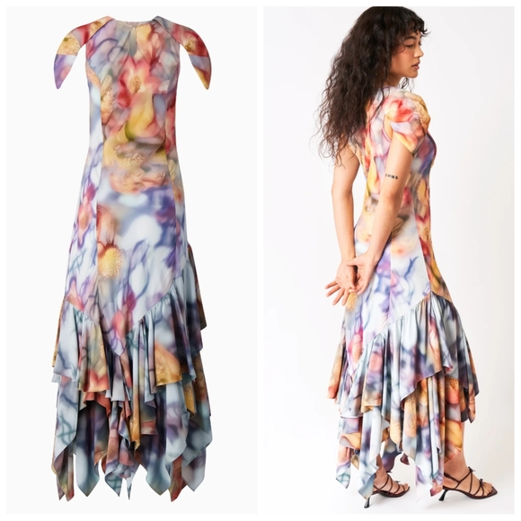 Collina Strada Dresses & Skirts - COLLINA STRADA GARDEN BLUR HILLARY DRESS Large